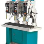 Clausing 19.7" Drill Press with GH Manual Feed Fixed Table 5TS25