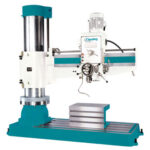 Clausing 230V Three Phase 78.7” Arm 12-Speed Radial Drill with Hydraulic Clamping System CL2000H