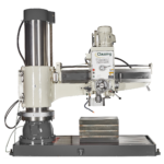 Clausing 230V Three Phase 62” Arm 12-Speed Radial Drill with Hydraulic Clamping System CL1600H