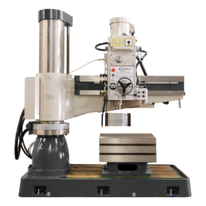 Clausing 230V Three Phase 49” Arm 12-Speed Radial Drill with Independent Clamping Unit CLC1250H