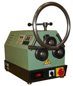 Carell Industrial Eagle Bending 220V Three Phase ¾” Sq. Tube 3-Roll Portable Bench-Top Universal Roll Bending Machine CP20