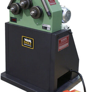 Carell Industrial Eagle Bending 220V Single Phase 1½” Sq. Tube 3-Roll Universal Roll Bender with LED Readout and Foot Pedal Control CP30-PRM