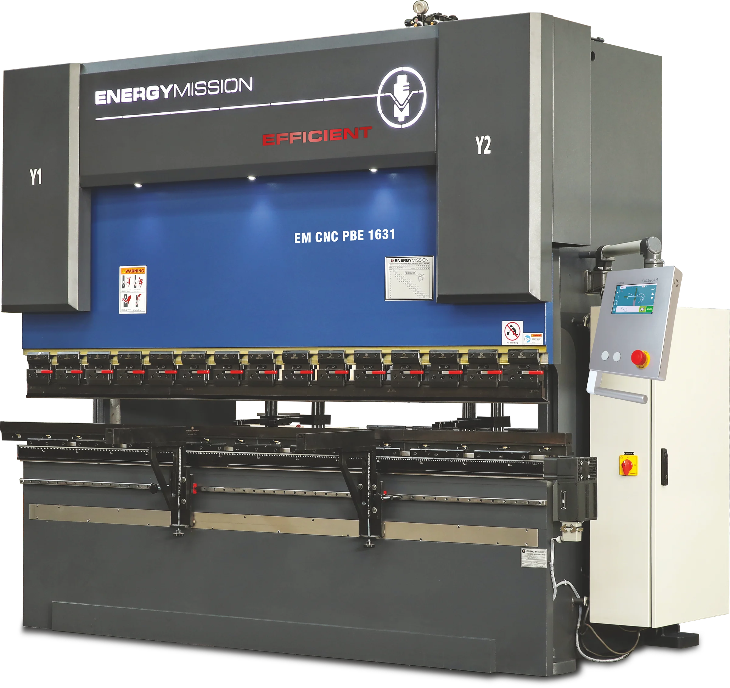 dec-catalog-7f25503ec845ac146a Bud’s Machine Tools Efficient Series 160 Ton x 8ft 480V Three Phase Hydraulic CNC Press Brake PBE-1625