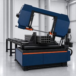 Horizontal industrial band saw