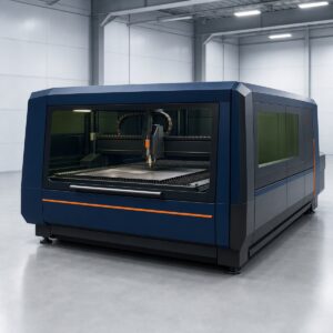 Enclosed CNC laser cutting machine
