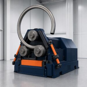 Industrial three-roll profile bender