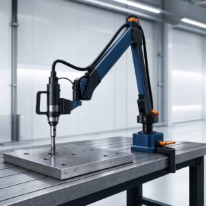 Articulated industrial tapping arm