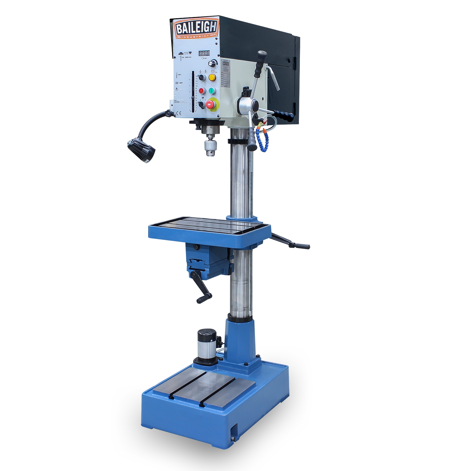 dp-1400vs_main_web.jpg Baileigh Industrial 2HP 220V Single Phase Variable Speed Drill Press DP-1400VS 1022511