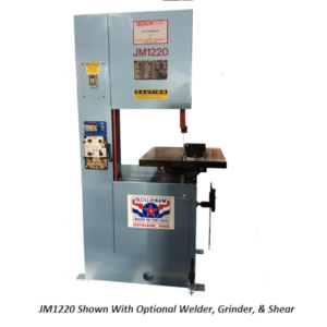 Roll-In Saw Journeyman 1220 440V Three Phase Vertical Bandsaw JM1220 – Image 2