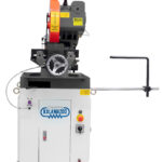 Clausing Kalamazoo 460V Three Phase 14” Dual-Speed Semi-Automatic Ferrous Circular Cold Saw with Pneumatic Power Vise FHC350SA