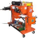 Huth 220V Three Phase 5HP 1600 Manual Knee Control Pipe Bender with 028 Die Package HB-10