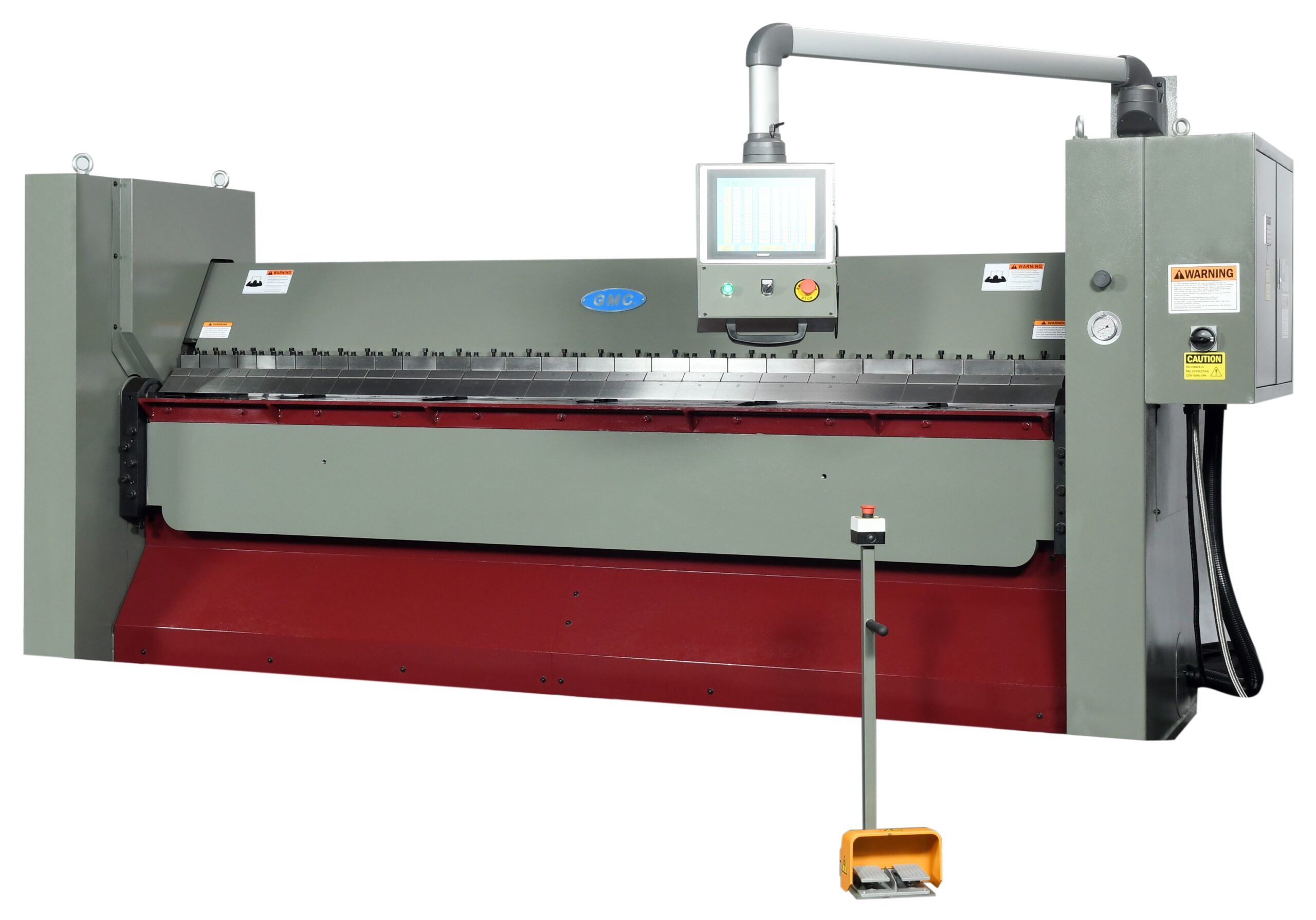hbb-1010nc.jpg GMC Machinery 10’ x 10 Ga NC Hydraulic Box & Pan Brake with 48” Table Back Gauge HBB-1010NC