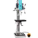 Palmgren 230V Three Phase 26” Power Feed Gear Head Drill Press with Foot Reversing Switch 9680250