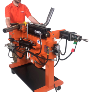 Huth 220V Single Phase 5HP 1605 Manual Knee Control Pipe Bender with 023 Die Package HB-05