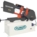 Clausing Kalamazoo 460V Three Phase 10” Manual 4-Speed Horizontal Bandsaw with Quick Acting Vise KC1016W