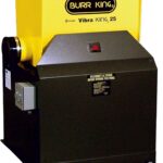 Burr King Model 25 Vibra King 120V Single Phase 2.5 Cubic Foot Vibratory Chamber with Process Timer 25500