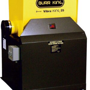 Burr King Model 25 Vibra King 120V Single Phase 2.5 Cubic Foot Vibratory Chamber with Process Timer 25500