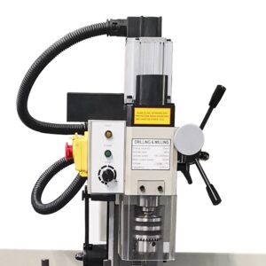Baileigh MLD-1022 110V Single Phase Variable-Speed Mill Drill & Lathe Combination Machine BA9-1228216 – Image 2