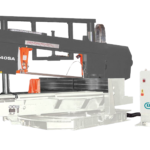 Clausing Kalamazoo 230V Three Phase 26”x40” Variable-Speed Semi-Automatic Twin-Column Double Miter Horizontal Bandsaw MSD2640SA