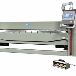 GMC Machinery 10’ x 14 Gauge CNC Folder with 48’ ISA Back Table Gauge EFM-1014CNC