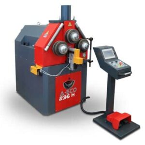 Revolution Machine Tools 2HP Motorized & Hydraulic Angle Roll Bender A-ECO 236H
