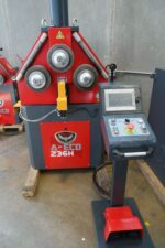 Revolution Machine Tools 2HP Motorized & Hydraulic Angle Roll Bender A-ECO 236H – Image 2