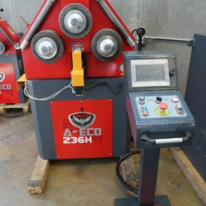Revolution Machine Tools 2HP Motorized & Hydraulic Angle Roll Bender A-ECO 236H – Image 2