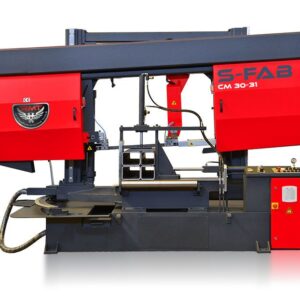 Revolution Machine Tools 10HP Semi-Automatic Column Type Single Miter Band Saw S-FAB CM 30-31