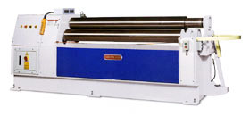 rh-0606.jpg Birmingham 6' x 1/4" Heavy Duty Hydraulic Bending Rolls Double Pinch Type RH-0606