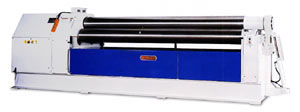 rh-1008.jpg Birmingham 10' x 5/16" Heavy Duty Hydraulic Bending Rolls Double Pinch RH-1008