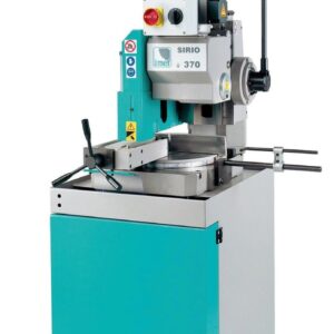 Kalamazoo Machine Tool 4HP 220V Three Phase 14.5” Vertical Column Manual Coldsaw with Air Vise C370AV