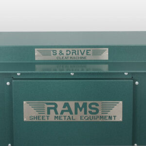 RAMS Sheet Metal Equipment 3HP 220V Single Phase S & Drive Machine RAMS-2013 – Image 2