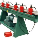 Tin Knocker 3HP 220V 16Ga. Duct Notcher with 5 Heads TK1016