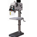 Clausing Production Series 230V Three Phase 19.7” GH Manual-Feed 1/1.5HP Floor Drill Press TL25
