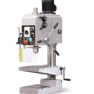 Clausing Maintenance Series 230V Three Phase 19.7” GH Manual-Feed 2.5/3.5HP Floor Drill Press with Auto Reverse Tapping TM25RS
