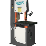 Clausing Kalamazoo 230V Three Phase 20” Vertical Bandsaw with Fixed Tilting Table V2012F