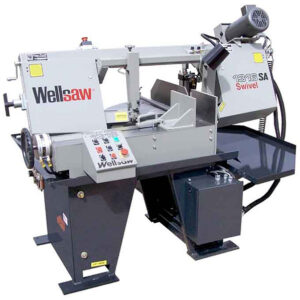 Wellsaw Model 1316S-SA Semi-Automatic Bandsaw with Swivel Head Feature