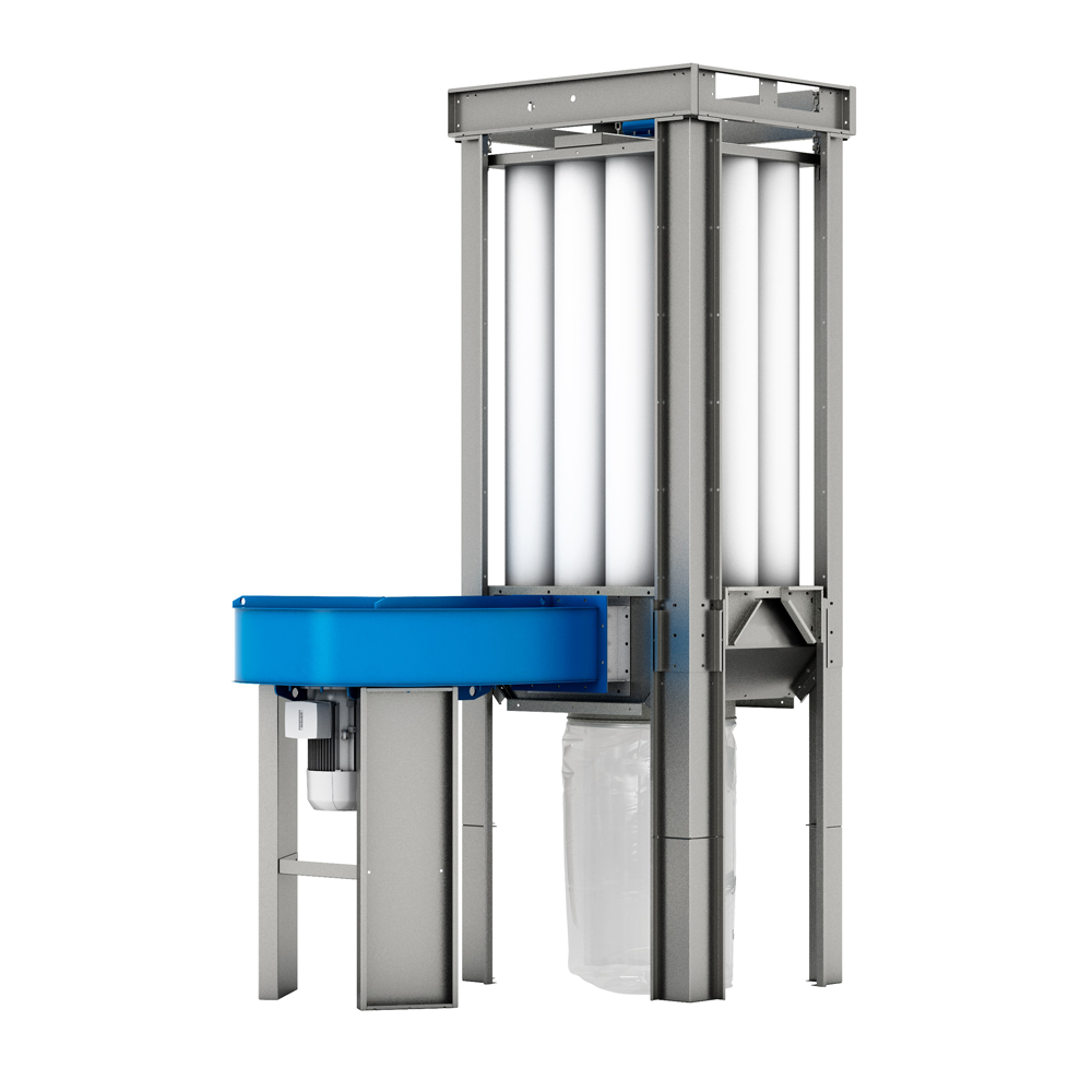 CMSHK-1-1PH-Updated-01.png Coima SHK-1 3200CFM 5 HP Enclosureless Dust Collector, 3 Phase - Image 1