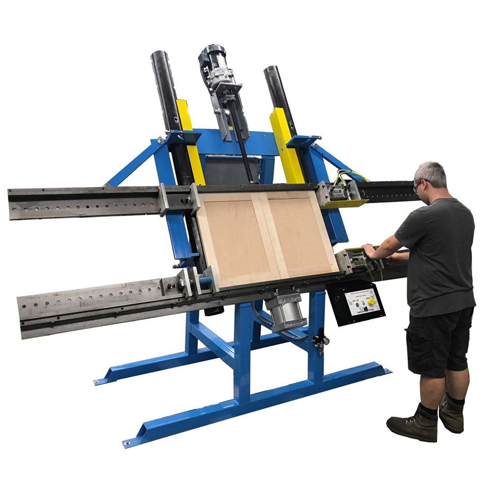 JLTCDFC_1.png JLT Clamp Pneumatic Cabinet Door & Frame Clamp 48"V X 94"H Maximum Capacity - Image 1