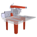 Maggi JUN640CE 400mm Radial Arm Crosscut Saw 4HP Single Phase - Image 5