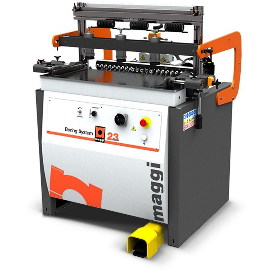 Mag-System-23-2.jpg Maggi System 23 Spindle Construction Boring Machine 1Ph - Image 1
