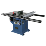 Oliver 10" Heavy Duty Professional Table Saw with Side Table/52" Rail, 5HP/3 Phase