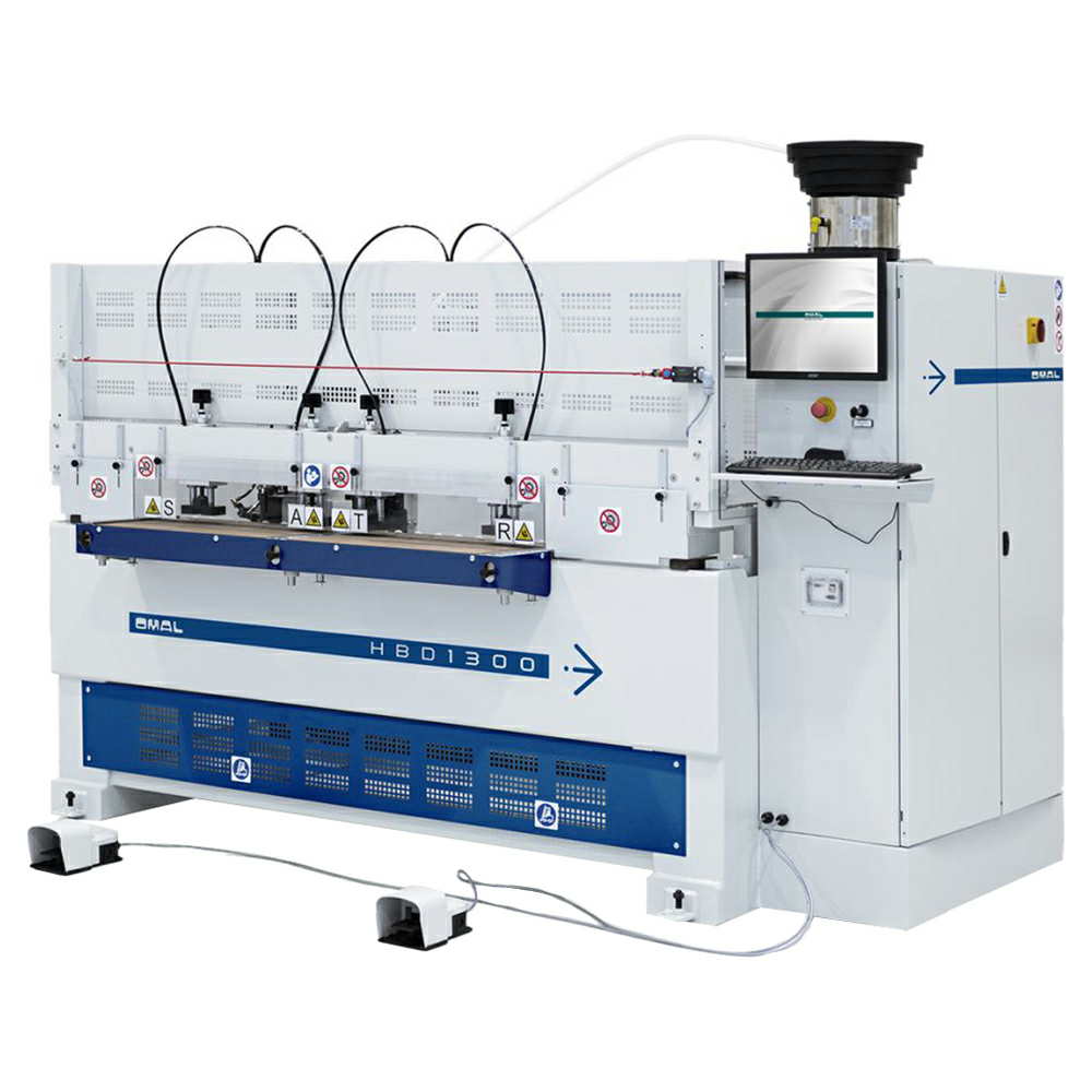 SCM1300R2.png OMAL HBD 1300 cube R2 Open Frame Horizontal Bore/Dowel Machine - Image 1