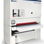 SCM DMC SD 60 RRCS 135 S 53" Automatic Wide Belt Sander with Steel & Rubber Drum Combi Head & Elastic Pad