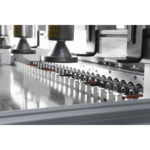 SCM 3-Phase 27 hole construction/in-line Boring machine that bores from below the panel piece, two pneumatic clamps, fence for horizontal boring at 45°, w/18 quick-change - Image 3