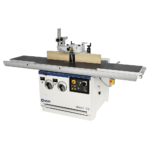 SCM 3-Phase 11Hp Tilting 1.25″ Interchangeable Spindle Shaper & MK4 interchangeable spindle w/5.5″ of useable spindle below the nut