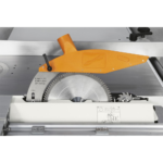 Minimax Single-Phase 4.8Hp (x3) 8.5' Combination machine 12″ main blade w/12″ Tersa cutterblock w/mortiser, 1.25″ interchangeable spindle, DADO, add table, grav handwheels - Image 2