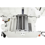 Minimax Single-Phase 4.8Hp (x3) 8.5' Combination machine 12″ main blade w/12″ Tersa cutterblock w/mortiser, 1.25″ interchangeable spindle, DADO, add table, grav handwheels - Image 4