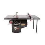 Industrial 7.5HP, 3ph, 230v Cabinet Saw with 36” Industrial T-Glide Advance Rip Fence, Rails & Extension Table
