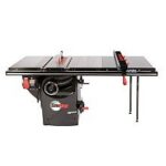 Professional 1.75HP Cabinet Saw with 36” Professional T-Glide Advance Rip Fence, Rails & Extension Table